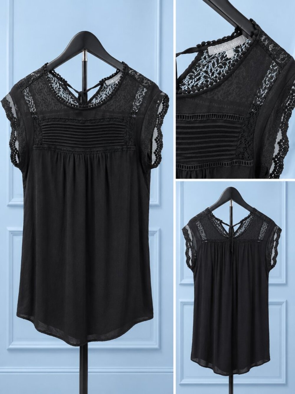 Daniel Rainn Becru Lace Top